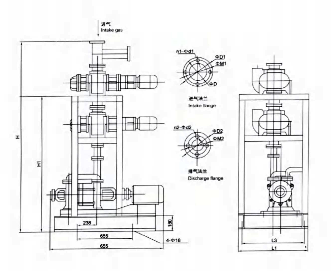 JZJS系列羅茨水環(huán)真空機組 JZJS系列羅茨水環(huán)真空機組